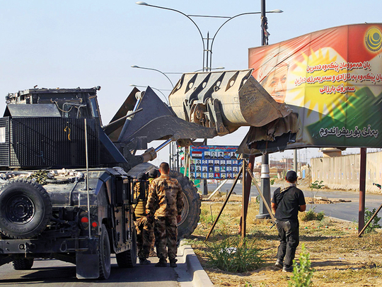 Iraqi Forces Seize Territory From Kurds Mena Gulf News 8838