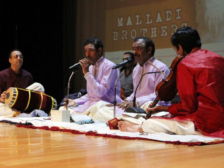 Concert review Impressive recital by Malladi Brothers Music Gulf News