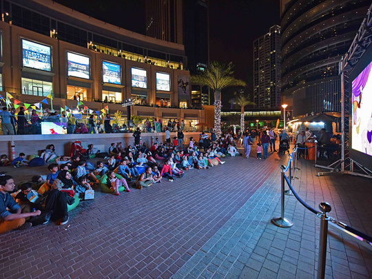 Free Outdoor Cinema At Dubai Marinal Mall Events Gulf News