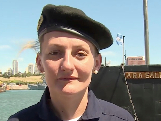 Argentina S First Female Submarine Officer On Board Missing Vessel Americas Gulf News