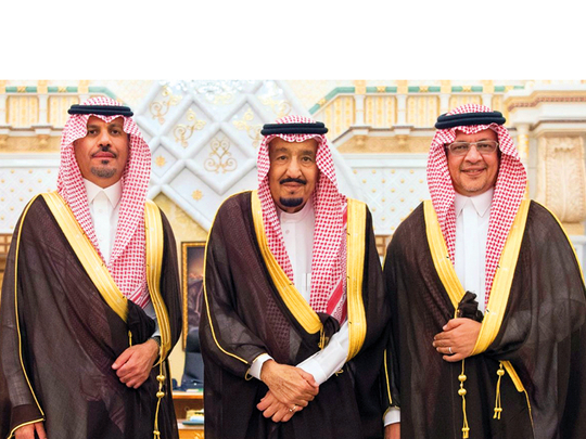 Saudi King Swears In New Ministers | Saudi – Gulf News