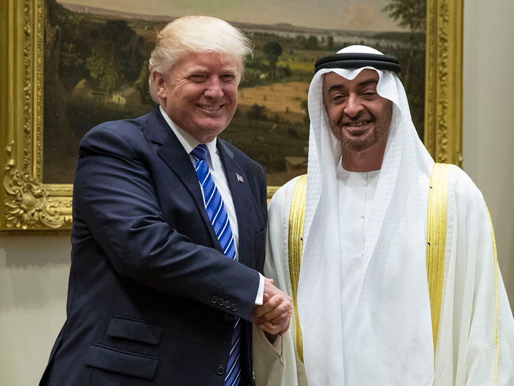 What Mohammad Bin Zayed said to Trump at White House | Government ...