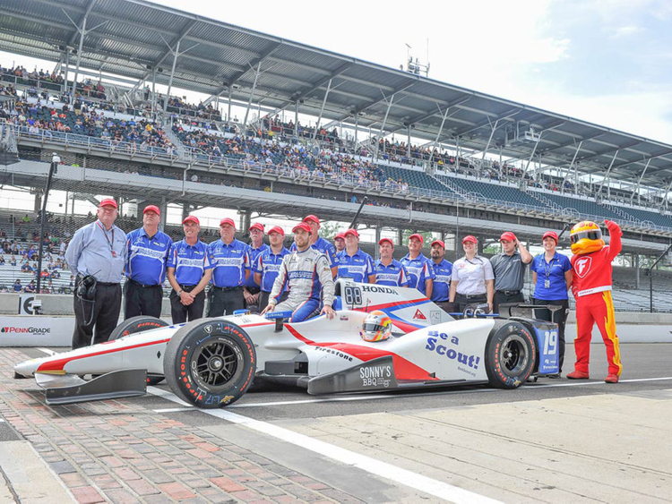 Dubai Lad Best Finishing Rookie At Indy 500 Race - 