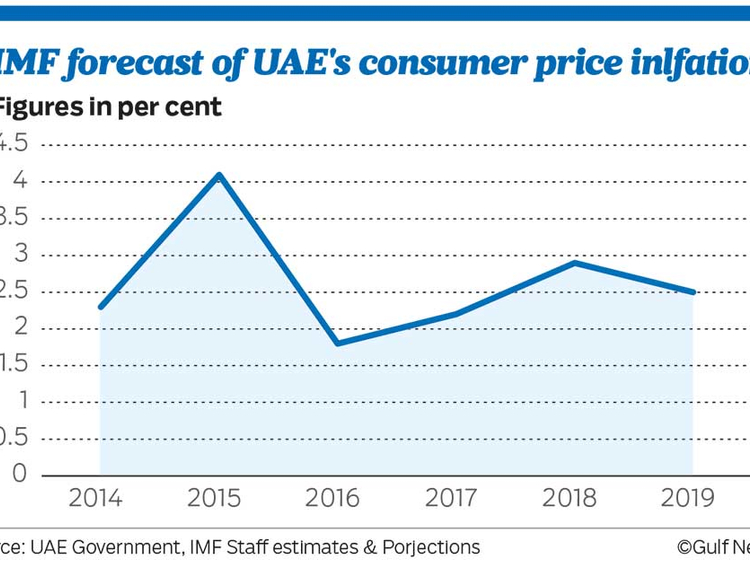 VAT’s impact on UAE’s consumer price inflation will be limited