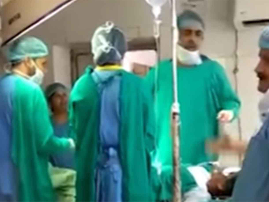 Newborn Dies As Doctors Fight In Operation Theatre India Gulf News