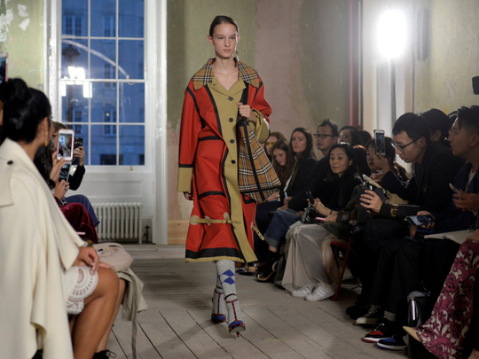 London Fashion Week: Burberry brings back vintage | Fashion – Gulf News
