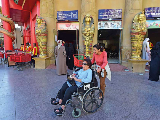 Touring Global Village A Breeze For People Of Determination