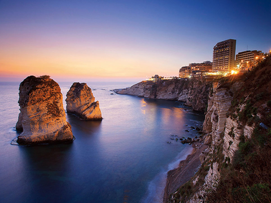 Beirut coast