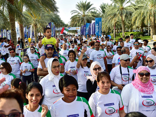 Watch unity run in Dubai: Together with the determined ones | Uae ...