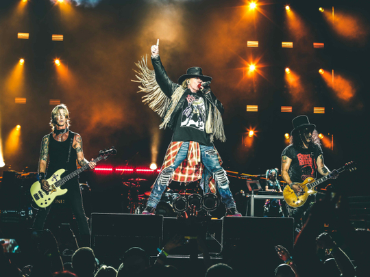Guns N'Roses in Dubai