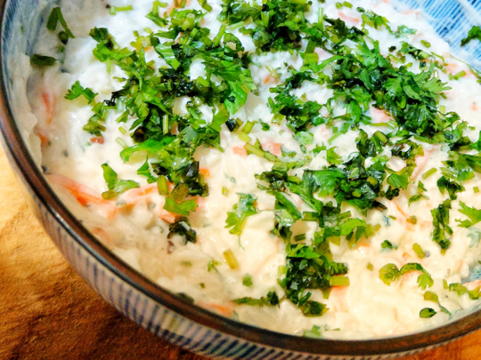 Raw vegetable yoghurt rice or Thayir Saadam | Recipes – Gulf News