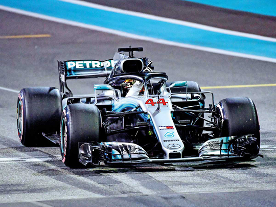 181124 Lewis Hamilton of Mercedes