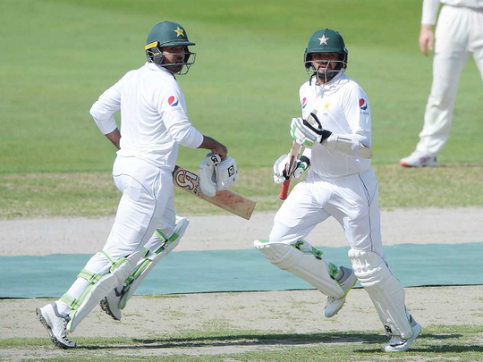 Azhar, Sohail hold firm as Pakistan crawl on first day ...