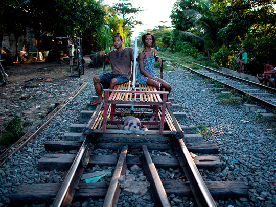 Philippines's rail trolleys
