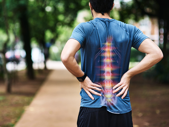 Exercising with back pain