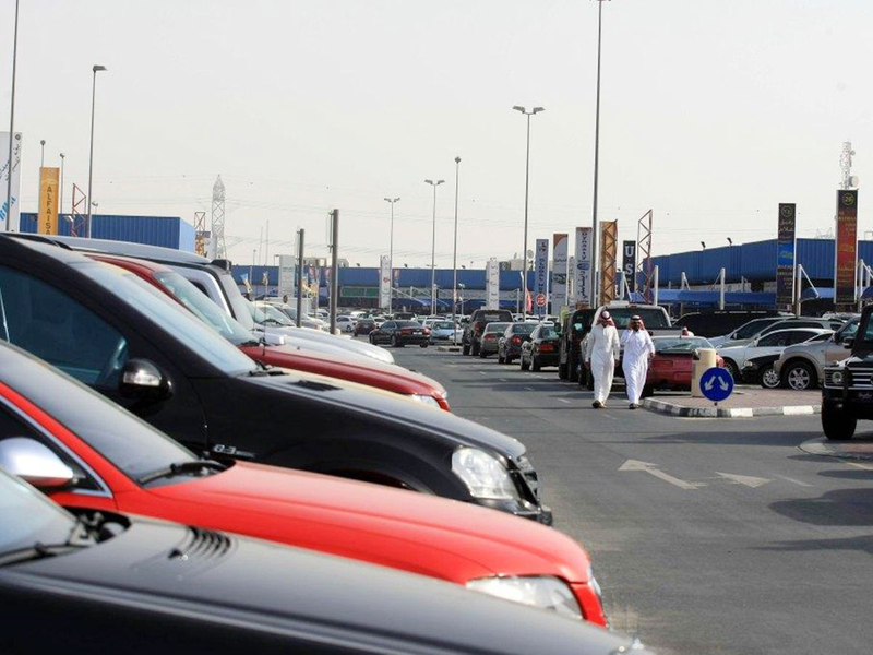 Second hand car market in the UAE