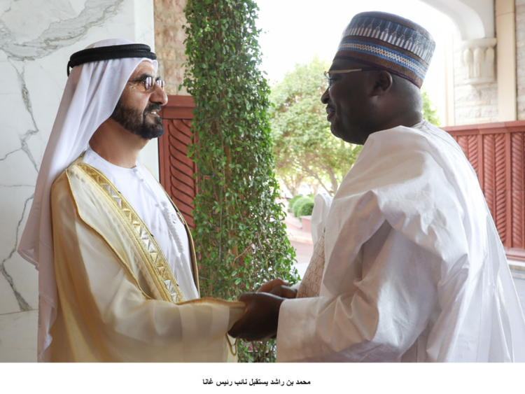 Mohammad Receives Ghana S Vice President - 