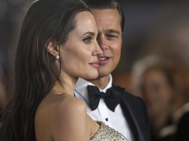 Angelina Jolie and brad Pitt