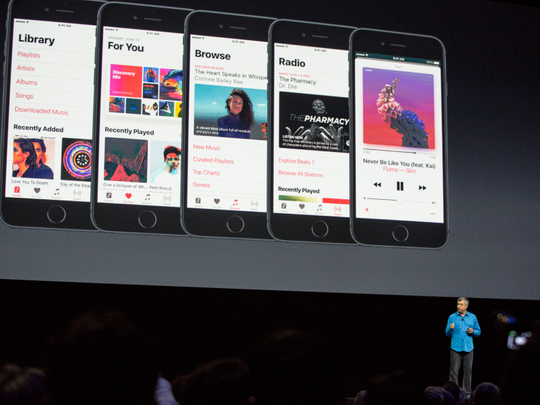 Apple 0912 catches up to Spotify With Apple Music Redesign
