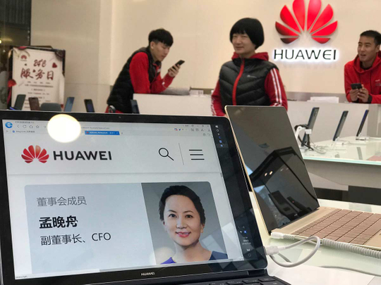 Huawei's chief financial officer Meng Wanzhou 06122018