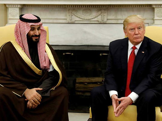 Trump and Prince Salman