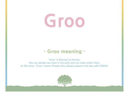 GWSN Groo Meaning
