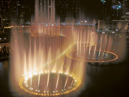 Dubai Mall Fountains