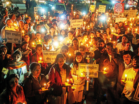 ATMs, Other Services Hit As Bank Workers Strike In India | India – Gulf ...