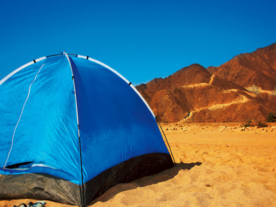 Camping in the UAE