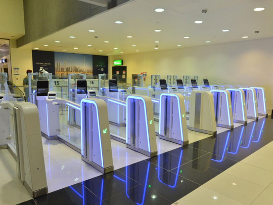 Dubai Airports smart gates