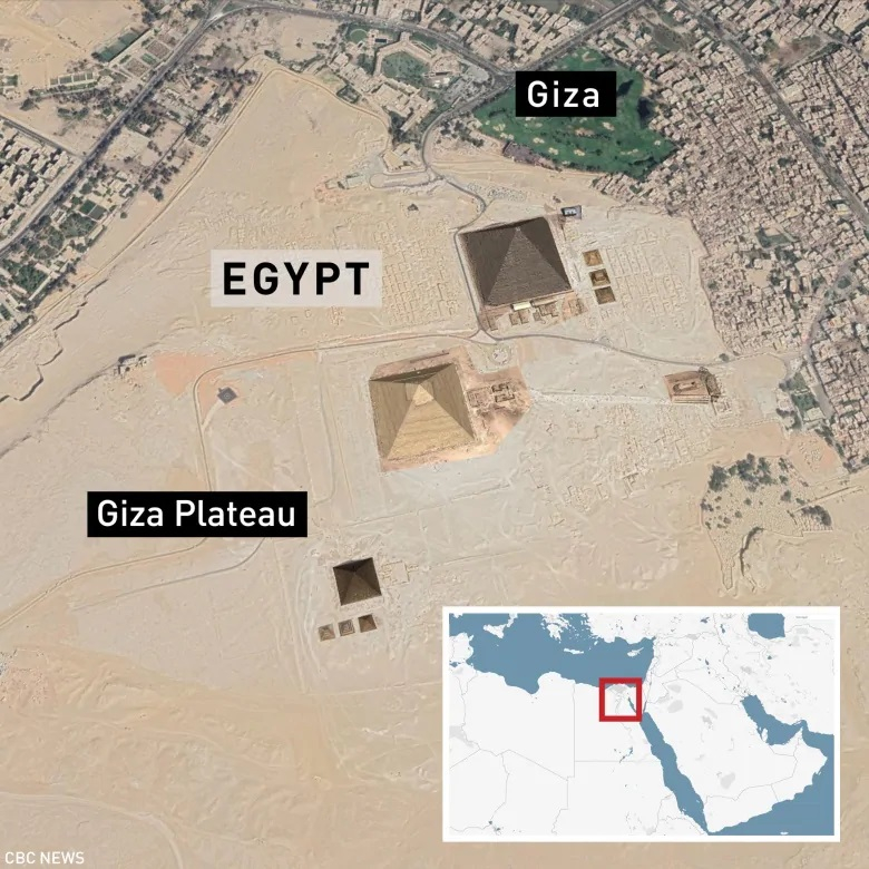 Giza map