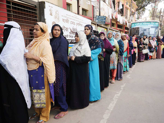 general election in Dhaka, Bangladesh 01
