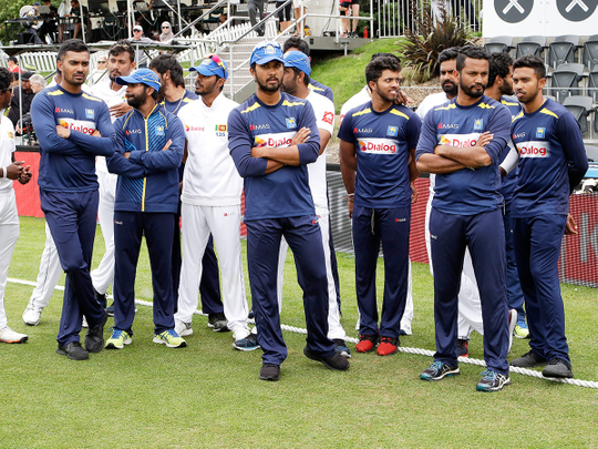 Sri Lankan team members