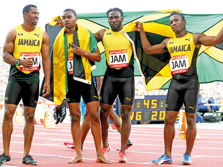 Jamaican Sprinters Leave Gold Coast Without A Gold Sport Gulf News