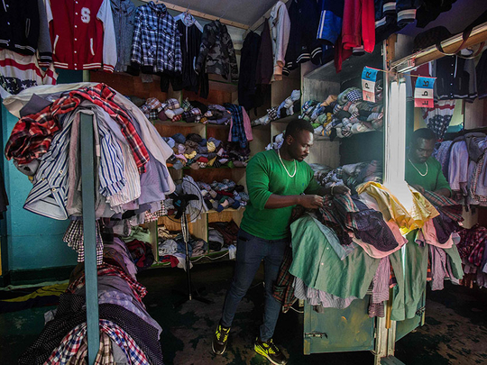 The invasion of second-hand clothes in Africa
