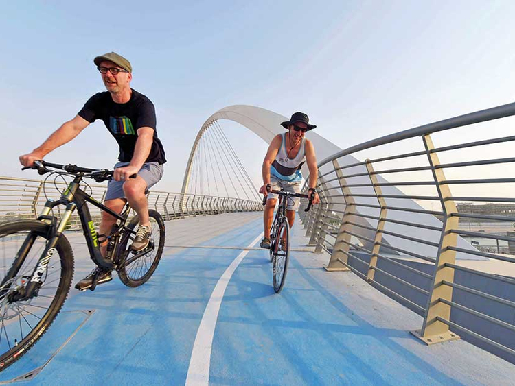jumeirah cycling track