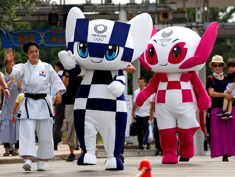 Tokyo Unveils Futuristic 2020 Olympic Mascots Sport Gulf News