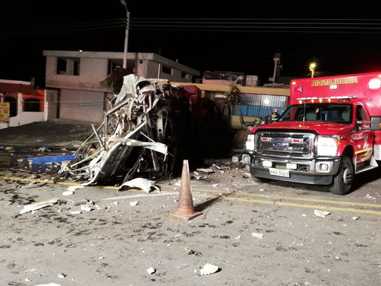 Ecuador bus accident: 23 dead | Americas – Gulf News