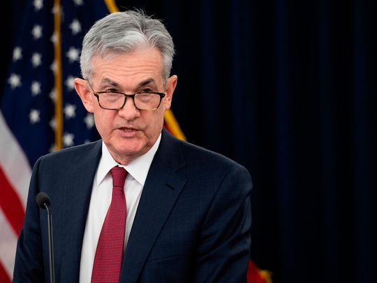 US Federal Reserve Board Chairman Jerome Powell