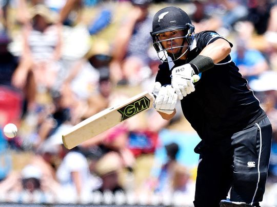 New Zealand's Ross Taylor