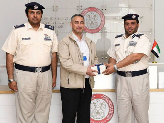 Abu Dhabi Police honour Arab expat