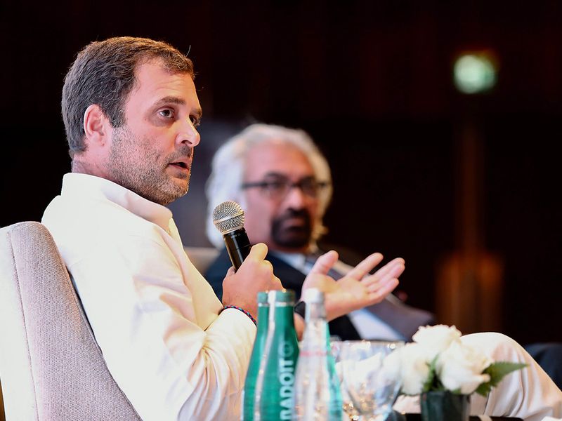 Rahul Gandhi addresses Indian Business and Professional Council Meeting