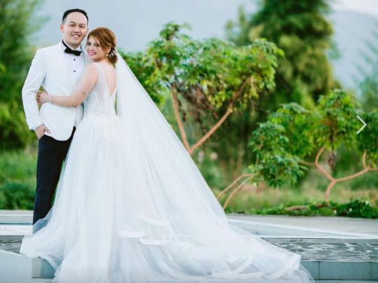 filipino newlyweds