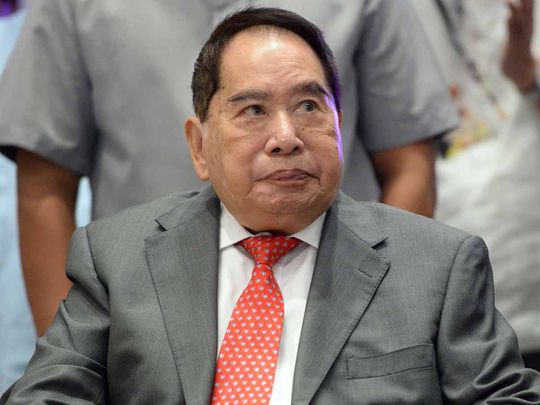 Philippine property tycoon Henry Sy 19012019