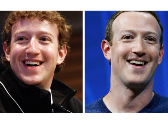 Facebook CEO Mark Zuckerberg 10 year challenge