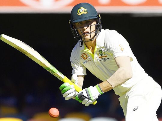 Australia's batsmen Marnus Labuschagne