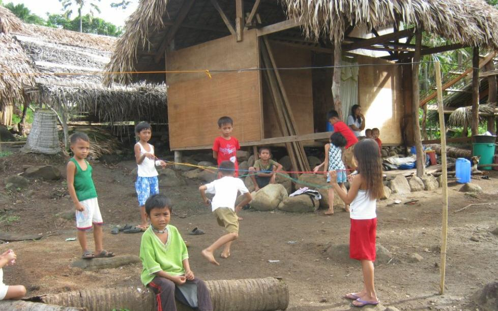 Children in Bicol Philippines