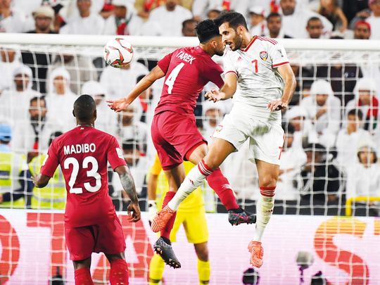 UAE's forward Ali Mabkhout Al Hajeri