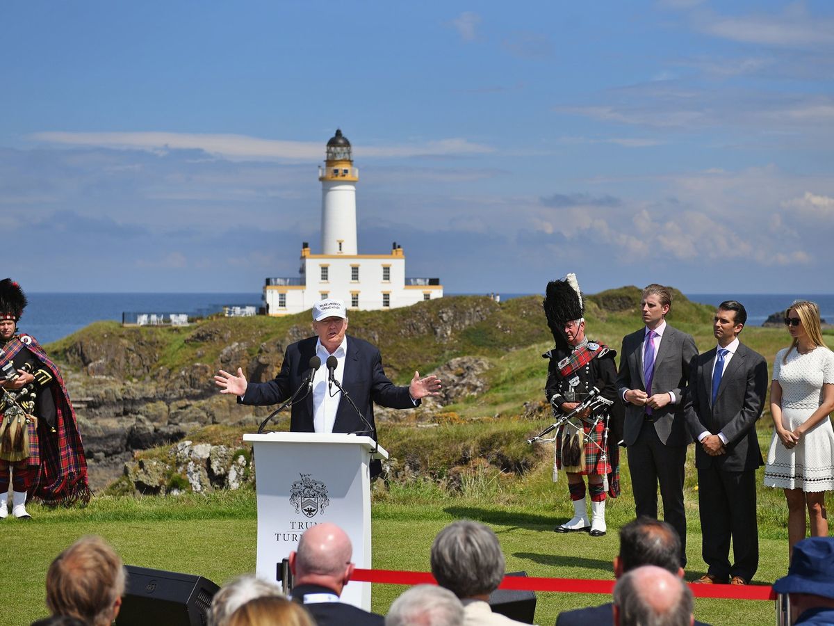 Donald J. Trump at the Turnberry resort in June 2016 _091