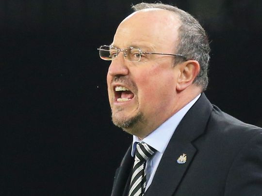 Newcastle United's Spanish manager Rafael Benitez